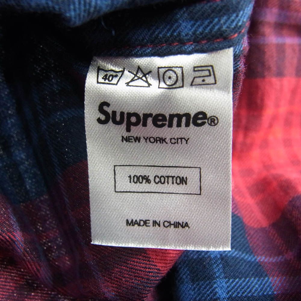 Supreme シュプリーム 11AW Ombre Plaid Shirt オンブレ プレイド