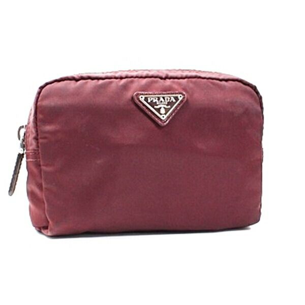 プラダ ナイロン ポーチ 1N0021 GRANATO グラナート 中古 - メルカリ 