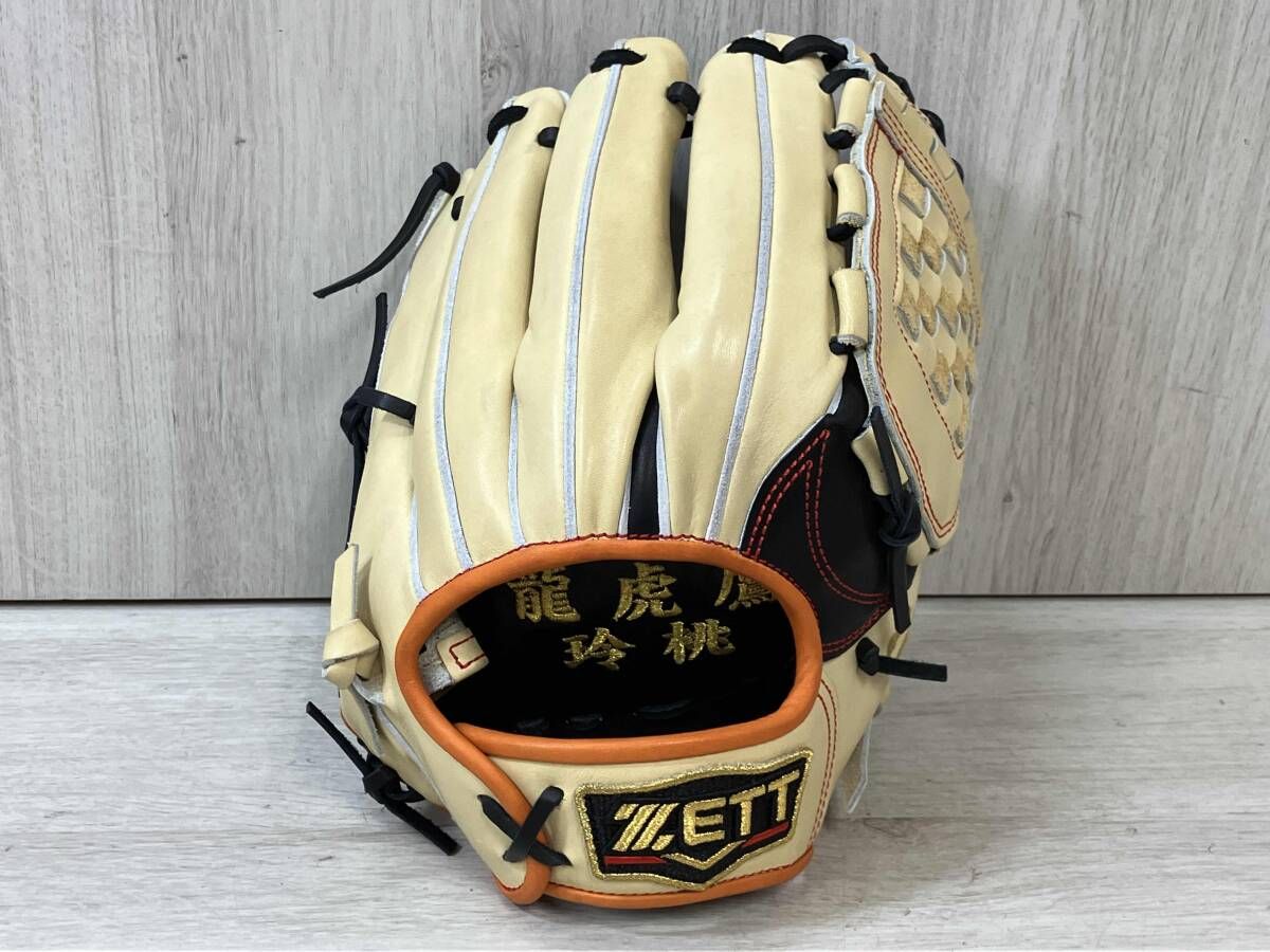 一般硬式 グローブ 投手用 ZETT BPG-PRO オーダーメイド 刺繍 記名刻印あり