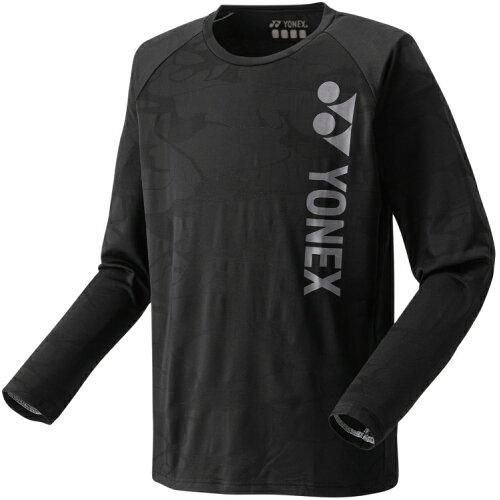 【新品・5営業日で発送】YONEX ヨネックス ユニロングスリーブTシャツ (16657) 色 : ブラック サイズ : O 