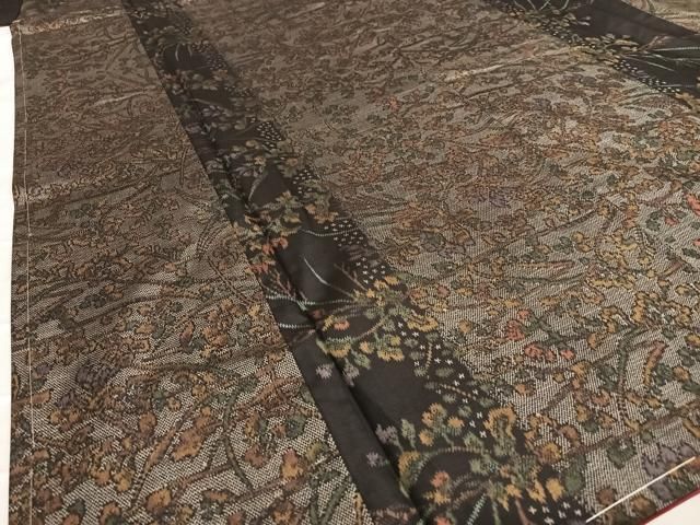 平和屋着物○上質な紬 草花文 正絹 逸品 未使用 AAAY0091zg - メルカリ 