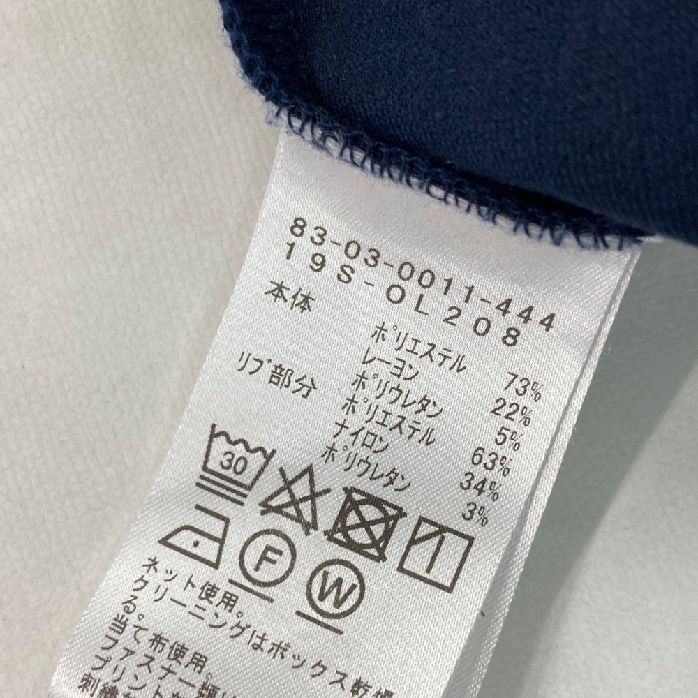 サイズ：M BEAMS GOLF ビームスゴルフ  ハーフジップ半袖Tシャツ  ネイビー系 [240101441937] ゴルフウェア レディース ストスト BEAMS GOLF ビームスゴルフ ハーフジップ半袖Tシャツ ネイビー系