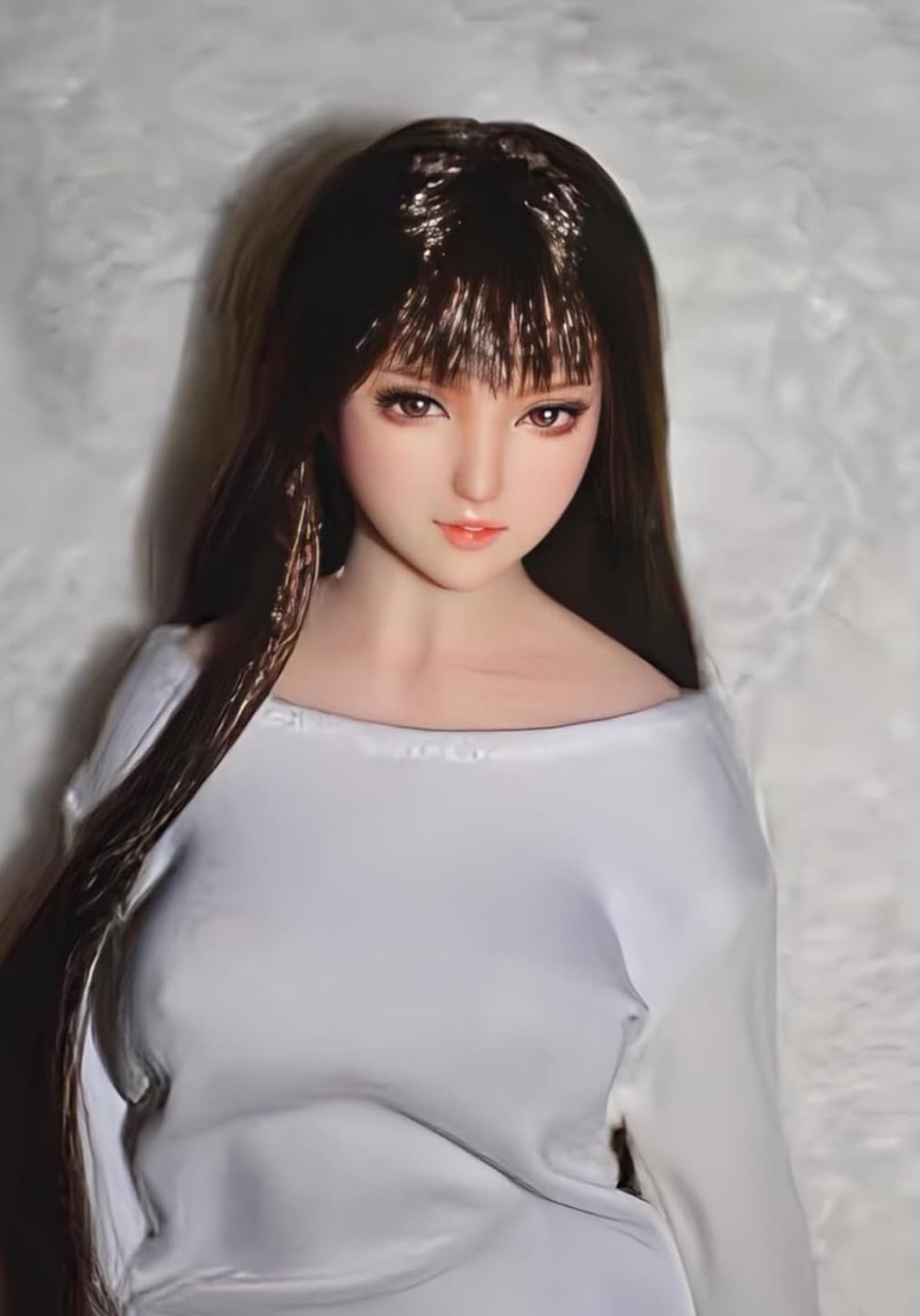 1/6 フィギュア ヘッ12インチ 手仕上げ作製 リアルフェイス美少女 Amazon.co.jp: 1/6 フィギュア 女性 ヘッド 美少女 リアル