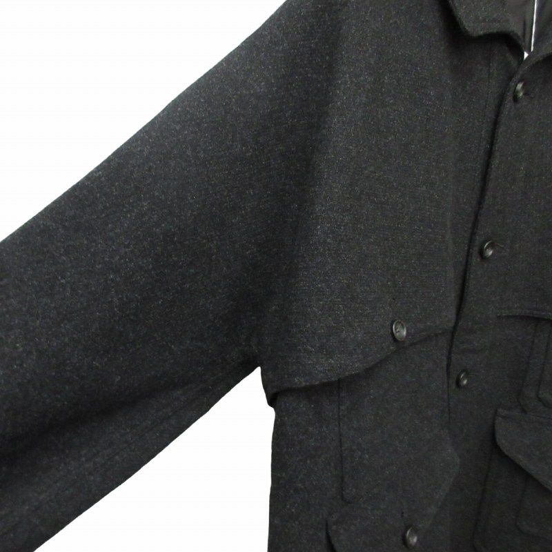 OLD JOE 22AW CASHMERE MELTON SADDLE COAT