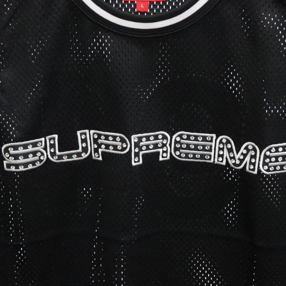 SUPREME (シュプリーム) 19SS Rhinestone Basketball Jersey ライン