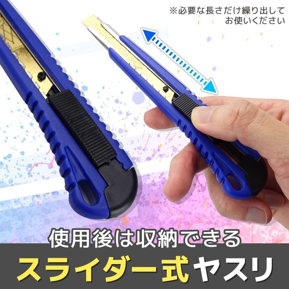 ホビー用 極薄ヤスリ 厚さ0.5mm 表面処理 エッジ出し カッターナイフ型 番手#180・#300・#1000 3本セット