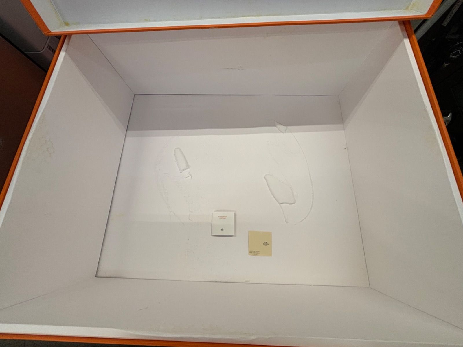 エルメス　空箱　特大 ☆HERMES エルメス BOX 空箱 73cm 取手付き 特大