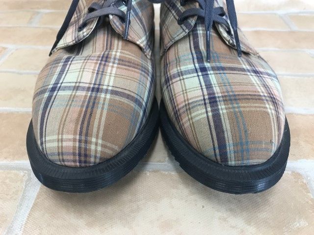 【中古】Dr.Martens ドクターマーチン EVAN　レースアップシューズ　7ホール　 マルチカラー　UK6 44810516