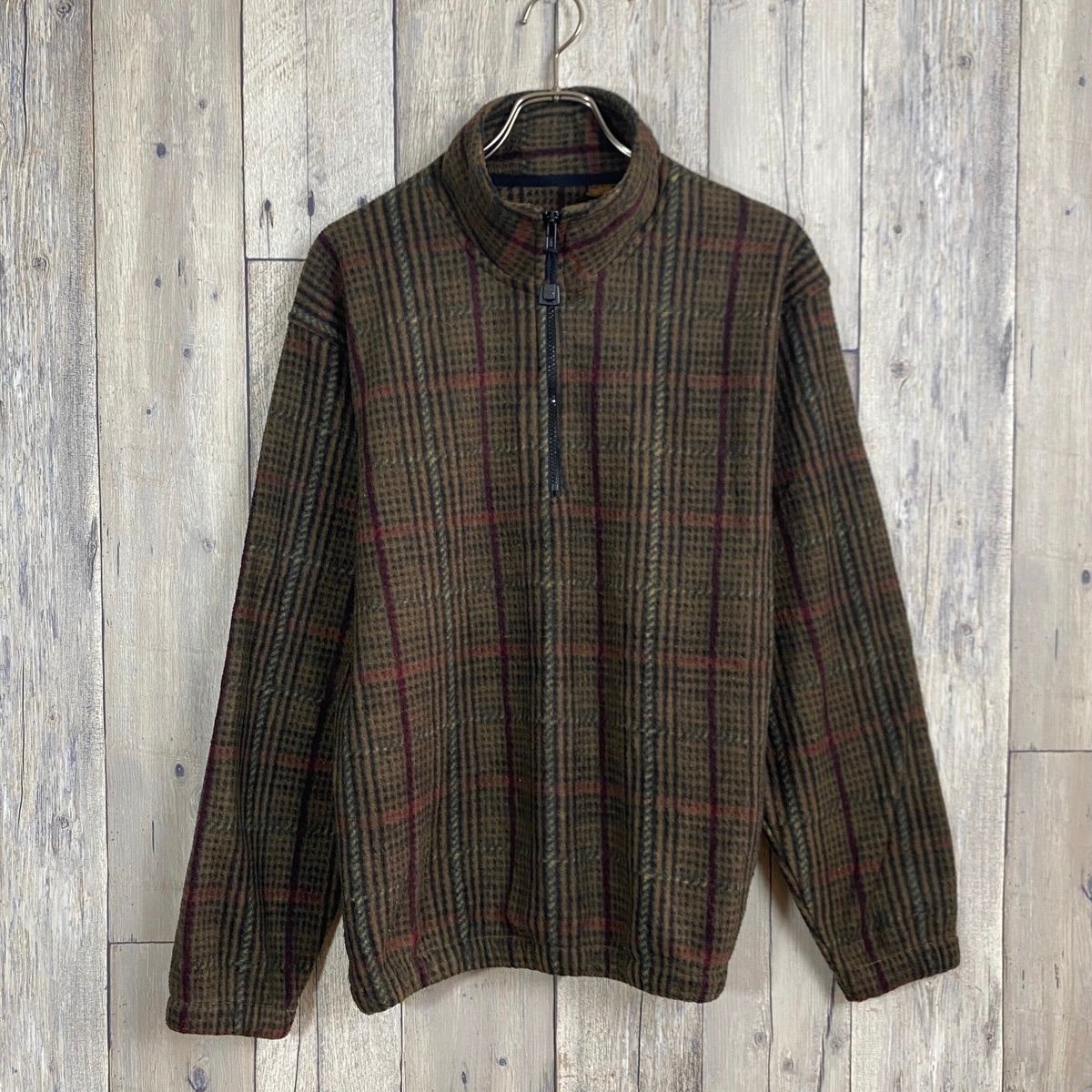 古着 セントジョンズベイ ST. JOHN'S BAY CLASSIC FIT 長袖 フランネルチェックシャツ メンズS相当/eaa596669 古着 00年代 セントジョンズベイ ST JOHN'S BAY オンブレチェック 長袖