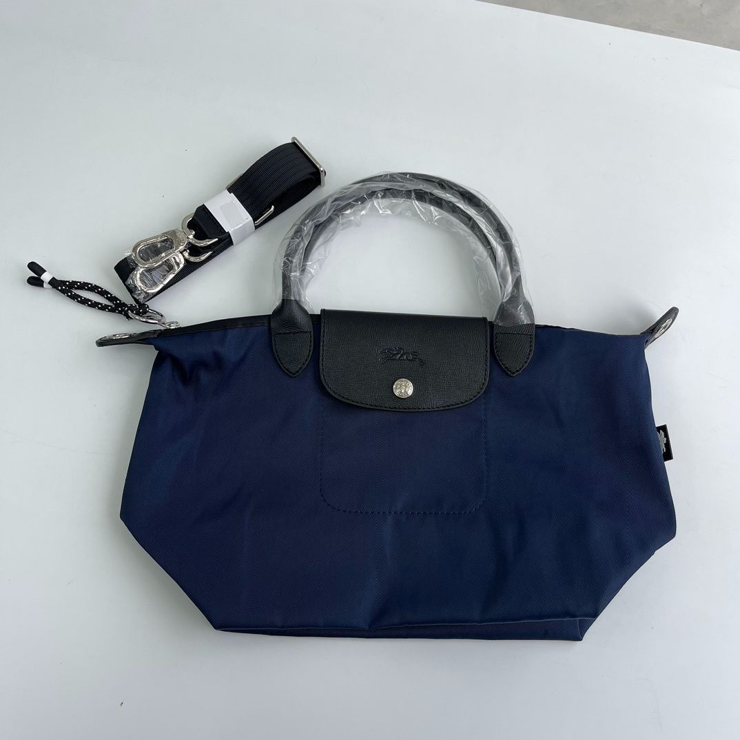 LONGCHAMP ロンシャン ル プリアージュ エナジートップハンドルバッグ  プリアージュ 2WAY ショルダーバッグ ハンドバッグ S ブルー