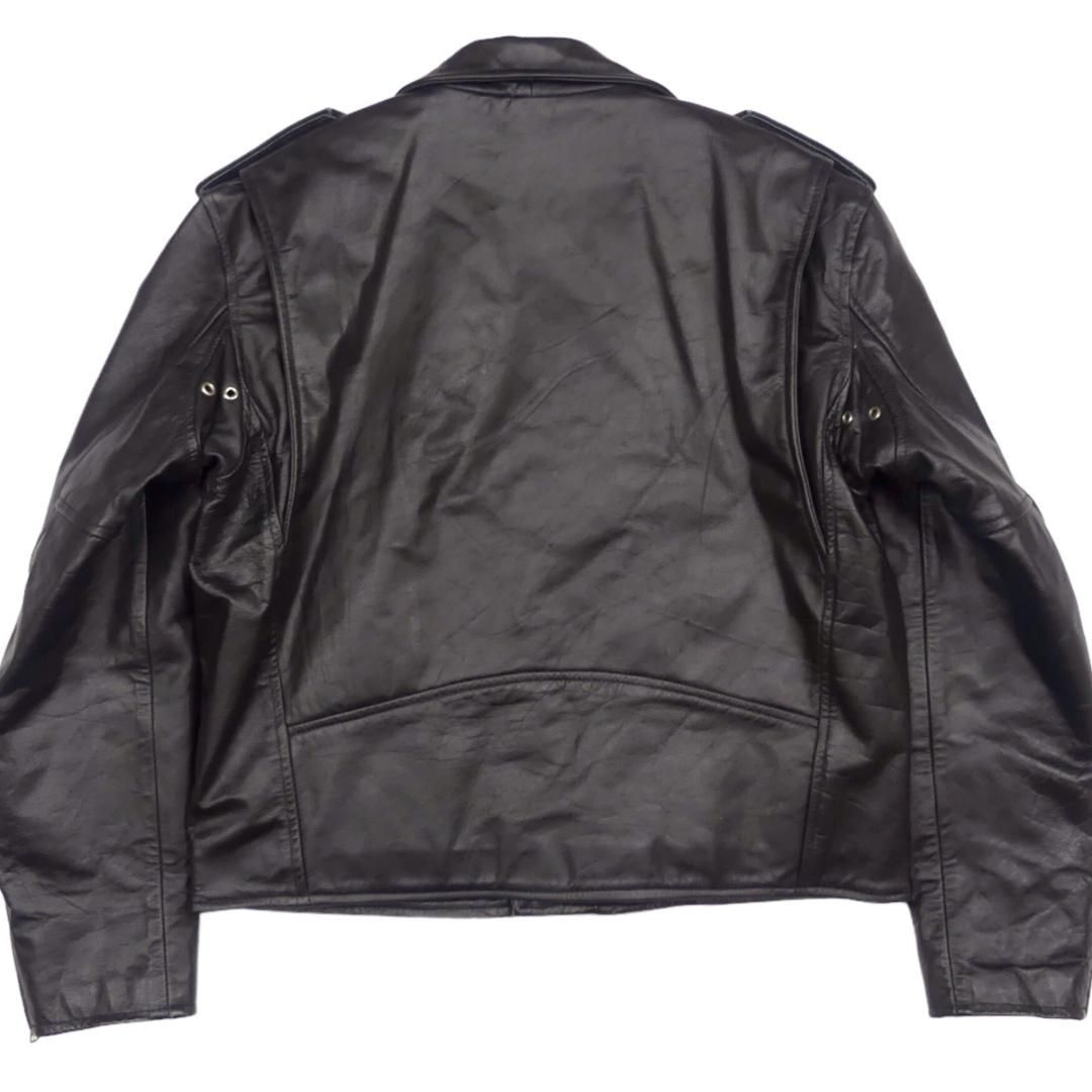 特大 ホーンワークス ライダース ジャケット ダブル 5L レザー NS278