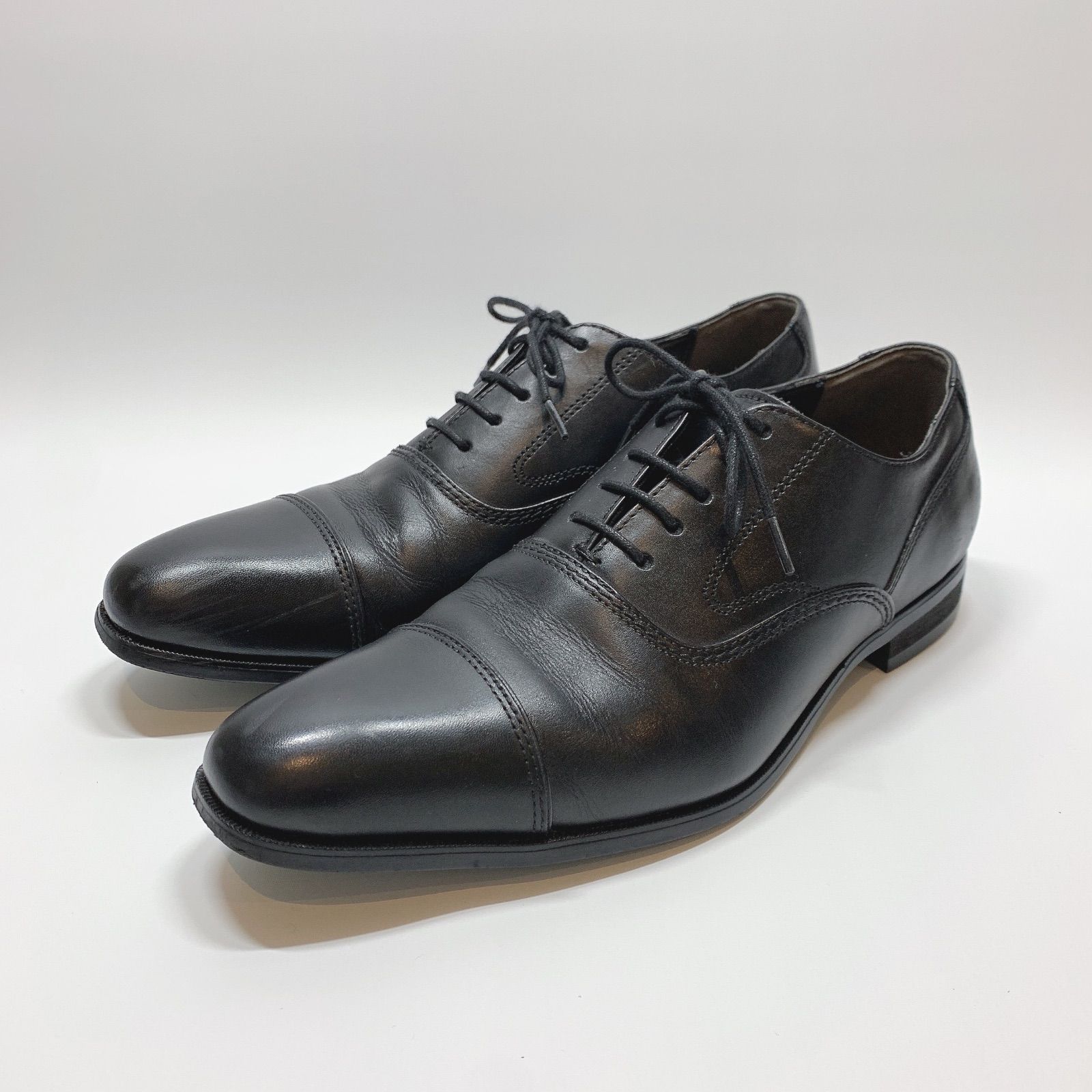 美品〇 マドラス ペリーコレクション ストレートチップ ブラック 24.5 