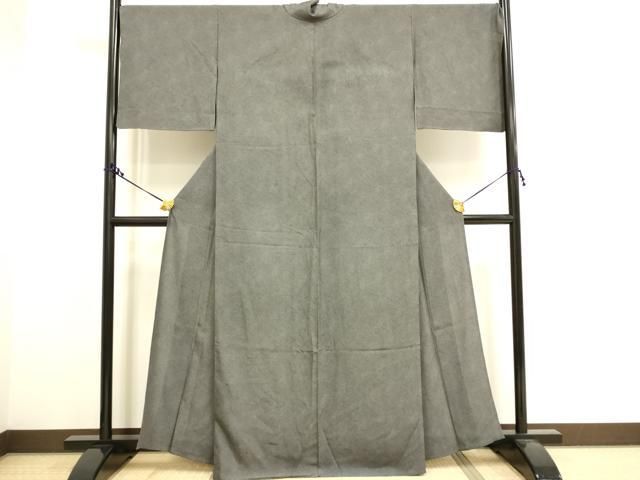 平和屋着物○江戸小紋 鮫小紋柄 暈し染め 正絹 逸品 AAAY6418zg