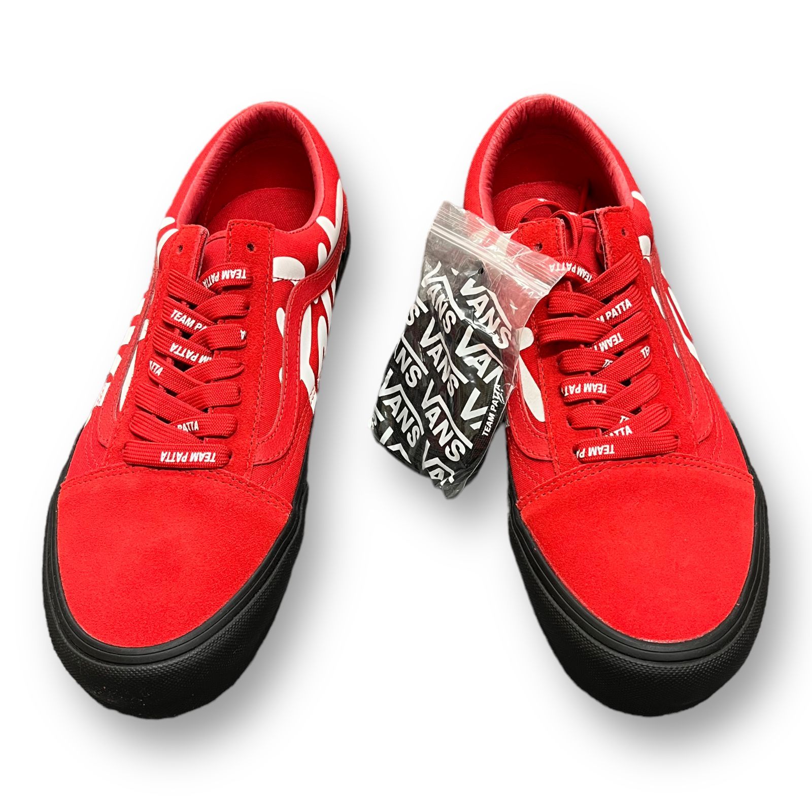 定価13200円 未使用 VANS × PATTA OLD SKOOL VLT LX HIGH RISK RED