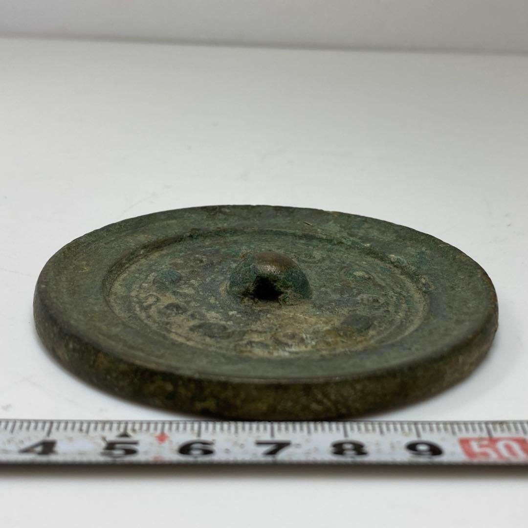 中国漢時代　古銅古鏡　タニチ　148g 東さ6-1203⑤ 中国漢時代 古銅古鏡 タニチ 148g 東さ6-1203⑤ - メルカリ