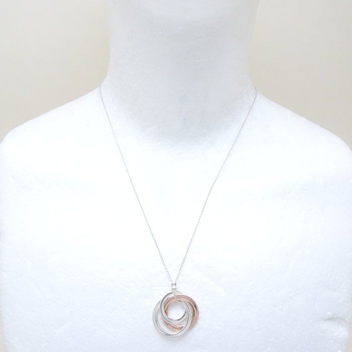 TIFFANY&Co. ティファニー 1837 トリプル サークル リング ネックレス