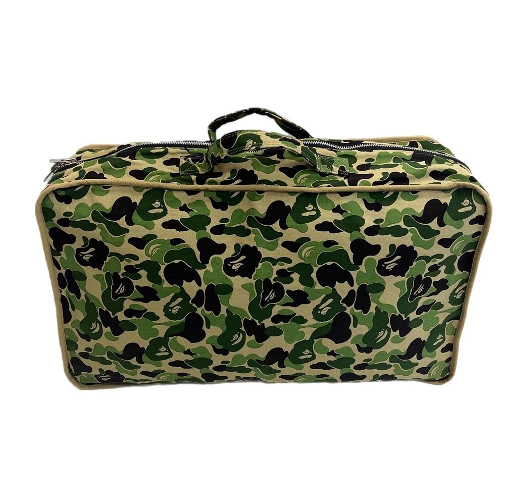 A BATHING APE】超希少 初期 ミリタリーボストンバッグ 大容量 A BATHING APE】超希少 初期 ミリタリーボストンバッグ 大容量