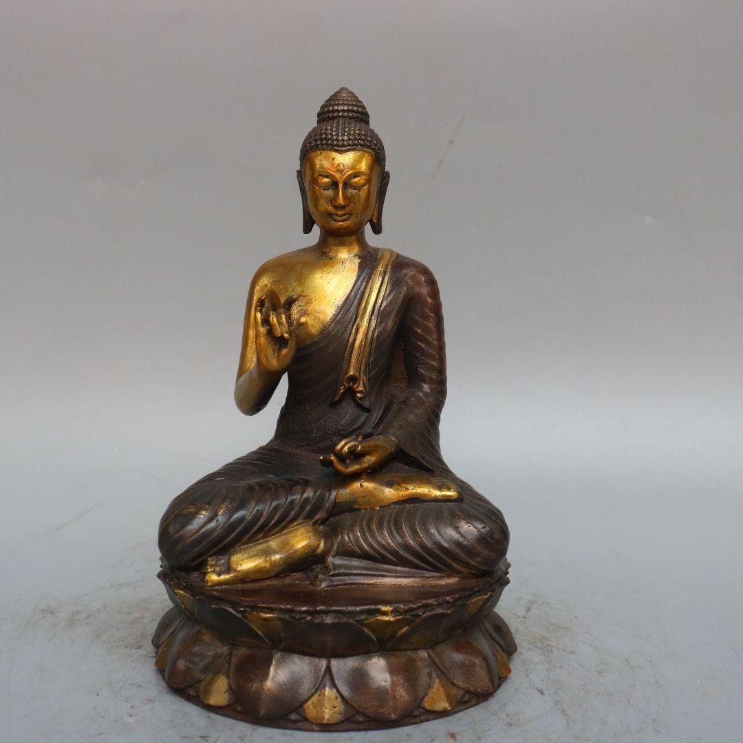 如来様仏像  仏教美術  仏像  銅製  工芸品 美術品 置物 如来様仏像 仏教美術 仏像 銅製 工芸品 美術品 置物 - メルカリ