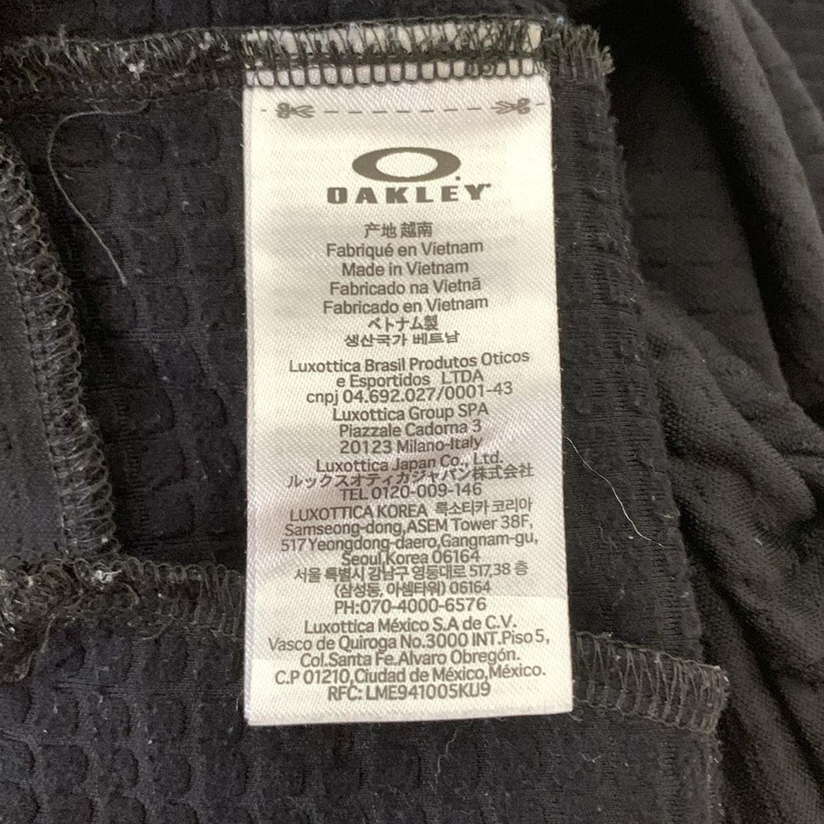 OAKLEY オークリー メンズセットアップ メンズ - 黒 KANDAIZUMI_COM