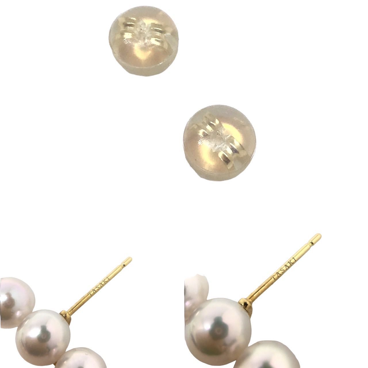 タサキ バランス ピアス イエローゴールド YG TASAKI お値下げします