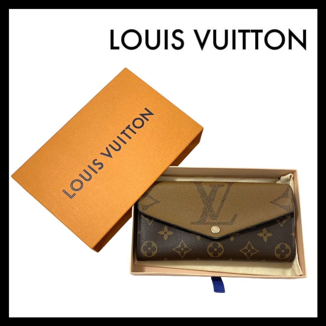 LOUIS VUITTON】M80726 ジャイアント リバース ポルトフォイユ