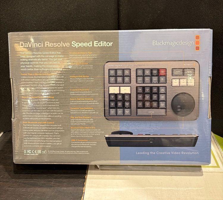 DaVinci Resolve Speed Editor【未開封・未使用】 新品未開封品】DaVinci Resolve Speed Editor 〓 - メルカリ