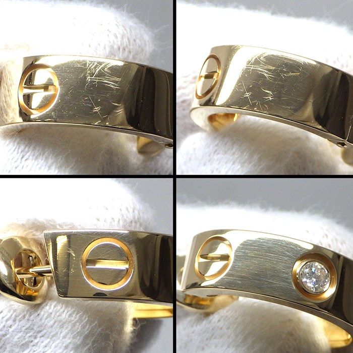 カルティエ Cartier クリップ フープ ピアス ラブ クラシック