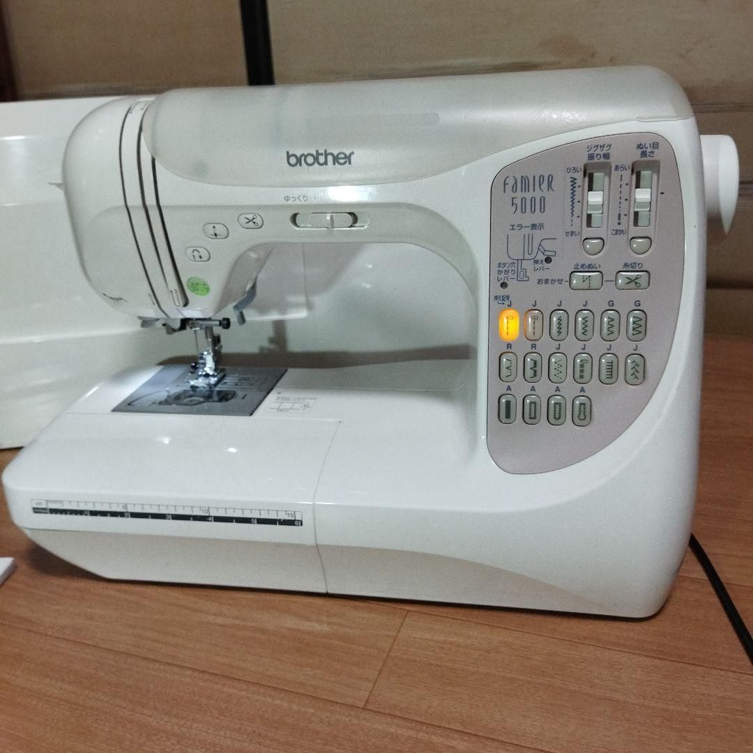 美品】ブラザー BC-6000 ミシン 自動糸切り 家庭 整備済保証付 足踏
