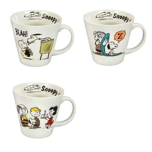 【新品・2営業日で発送】山加商店 「 PEANUTS (ピーナッツ) 」 マグカップ コップ 約340ml 3点セット 日本製 SN850-29