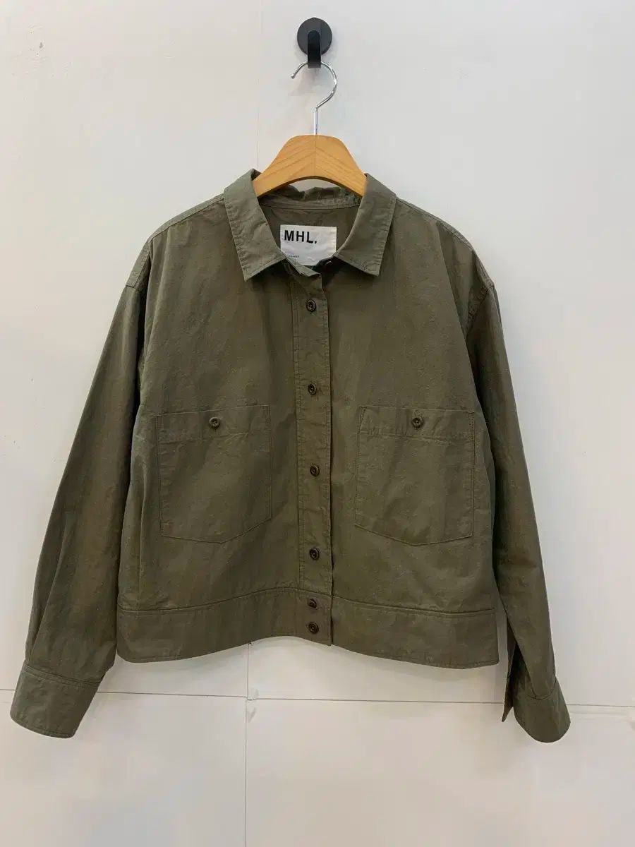 MHL マーガレットハウエル ブルゾン ジャケット 中わた入り カーキ S 