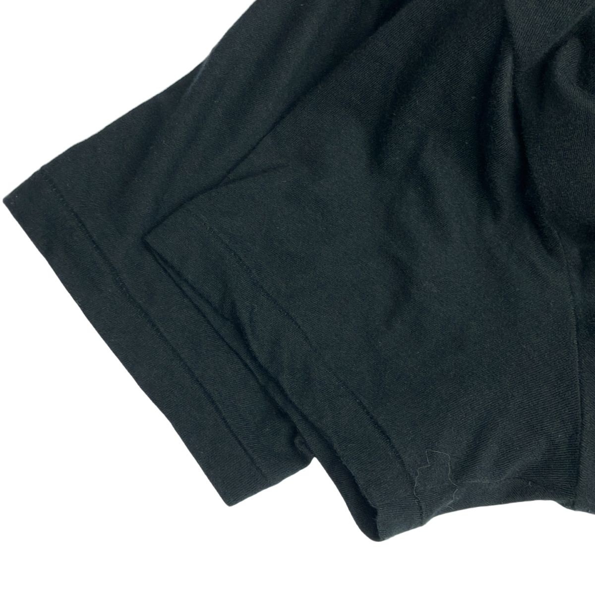 Yohji Yamamoto FEMME ヨウジヤマモト ファム 24SS ソフトジャージードレープトップス Tシャツ FS-T28-074 ブラック 2 SPRING / SUMMER 2024 | Yohji Yamamoto (ヨウジヤマモト) Official Site