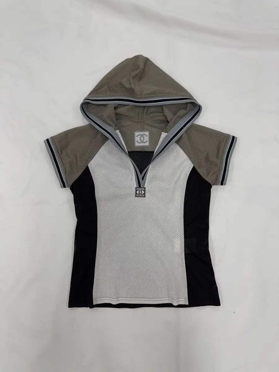 CHANEL メッシュパーカー Never mind the XU】mesh zip hoodie