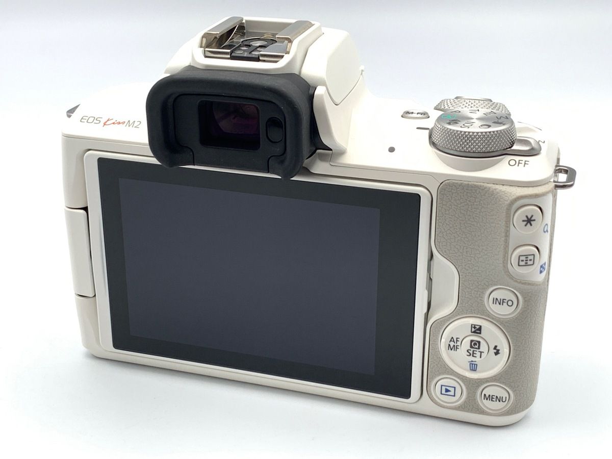 ■ 美品 ■ キャノン Canon EOS Kiss M2 ホワイト Amazon.co.jp: Canon ミラーレス一眼カメラ EOS Kiss M2 ダブル