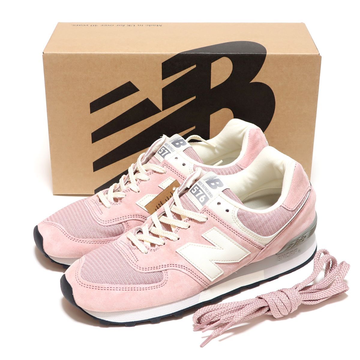 海外限定☆NEW BALANCE OU576PNK PINK SUEDE MADE IN UK M576 ENGLAND