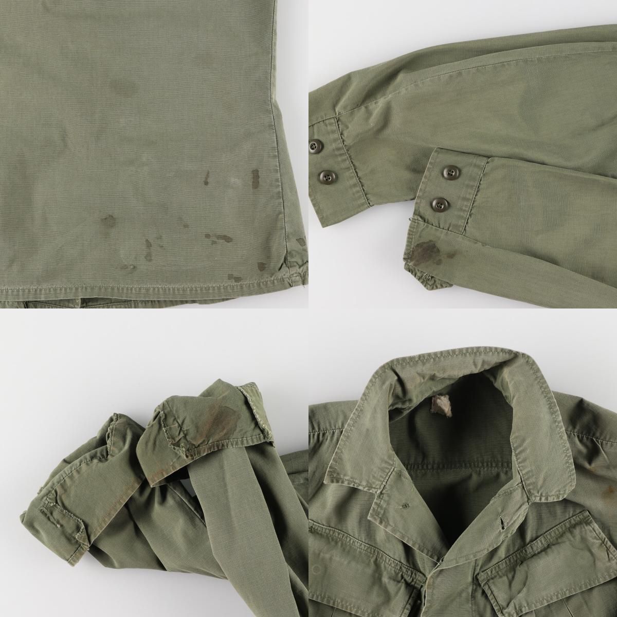 古着 70年代 米軍実品 ジャングルファティーグ 4th ミリタリー 