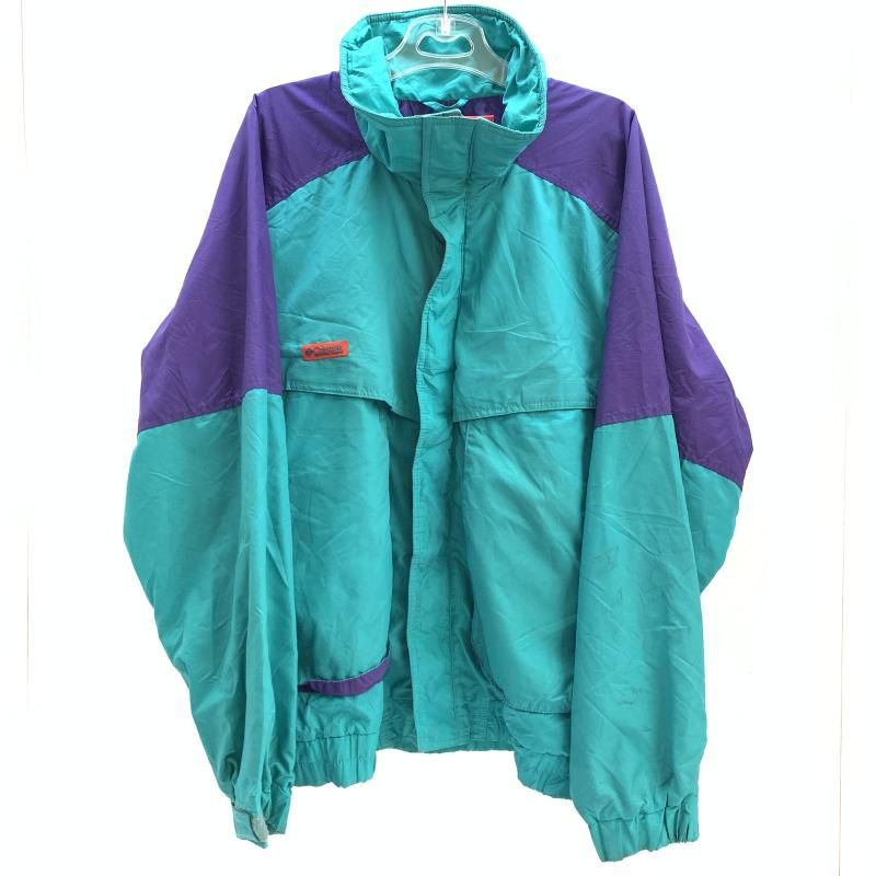 Columbia ナイロンジャケット グリーン XL 92