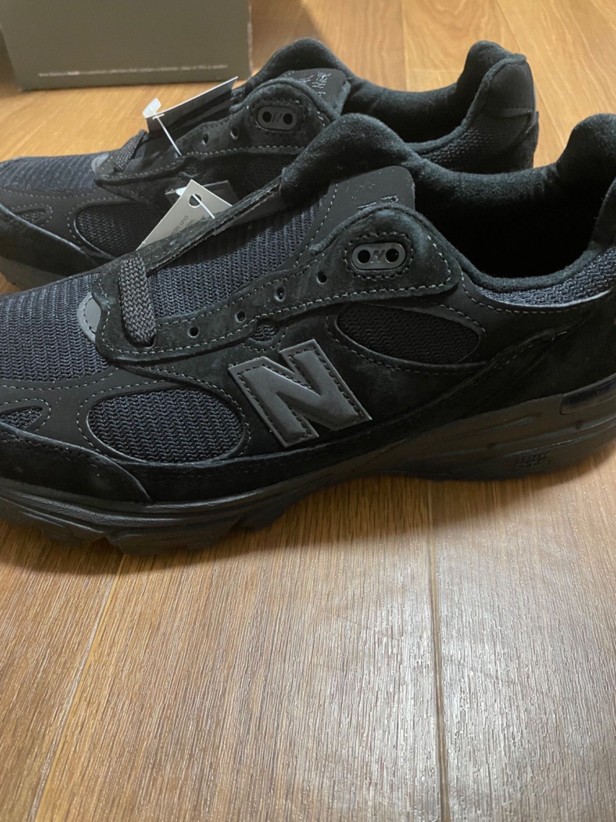 新品未使用 ニューバランス スニーカー new balance 993 mr993 993tb MR993TB triple black トリプルブラック  8.5 D 26.5cm - メルカリ