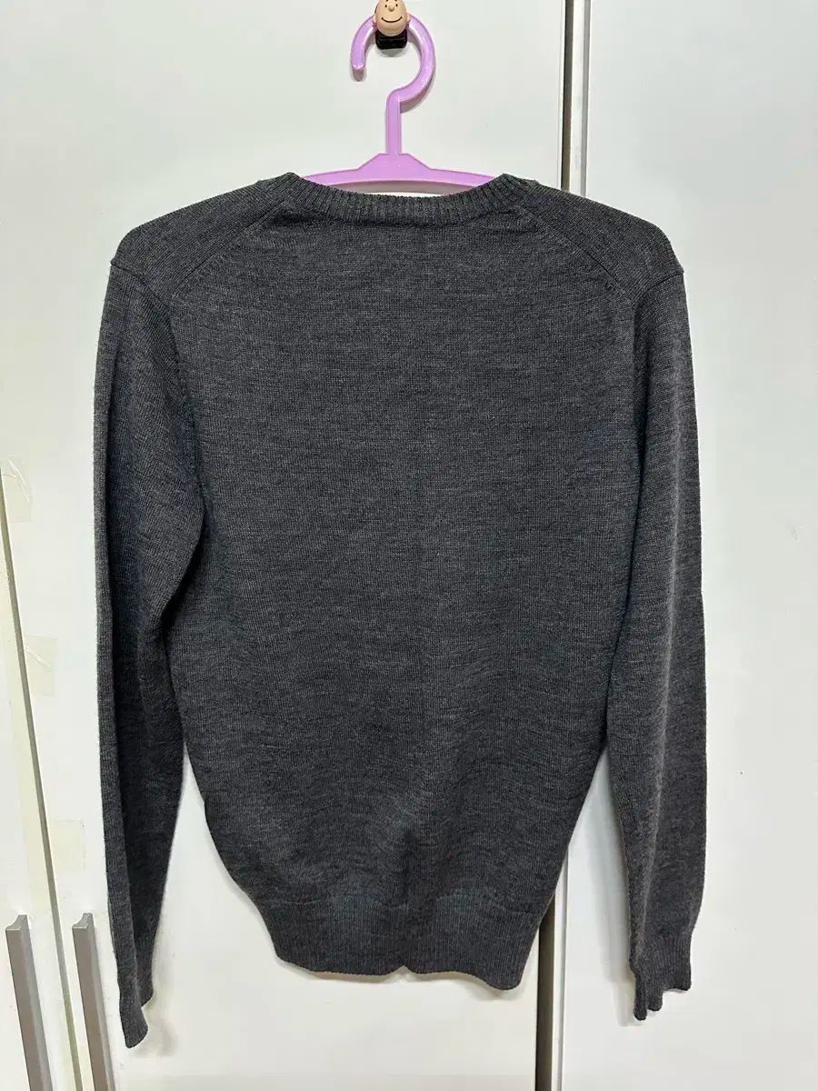 ポロラルフローレン Mサイズ チャコール Vネック ニット