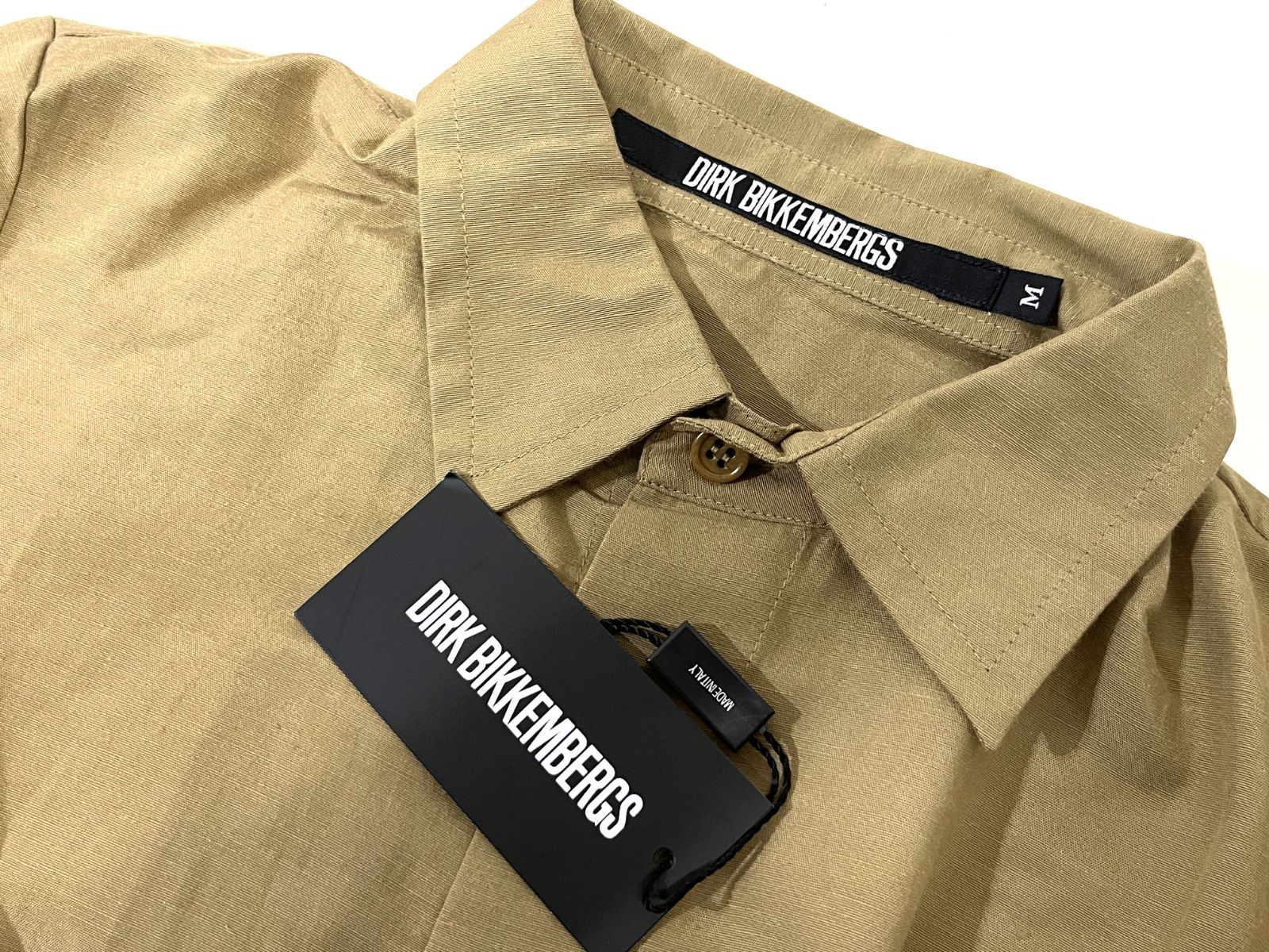 ダークビッケンバーグ DIRK BIKKEMBERGS 七分袖シャツ DIRK