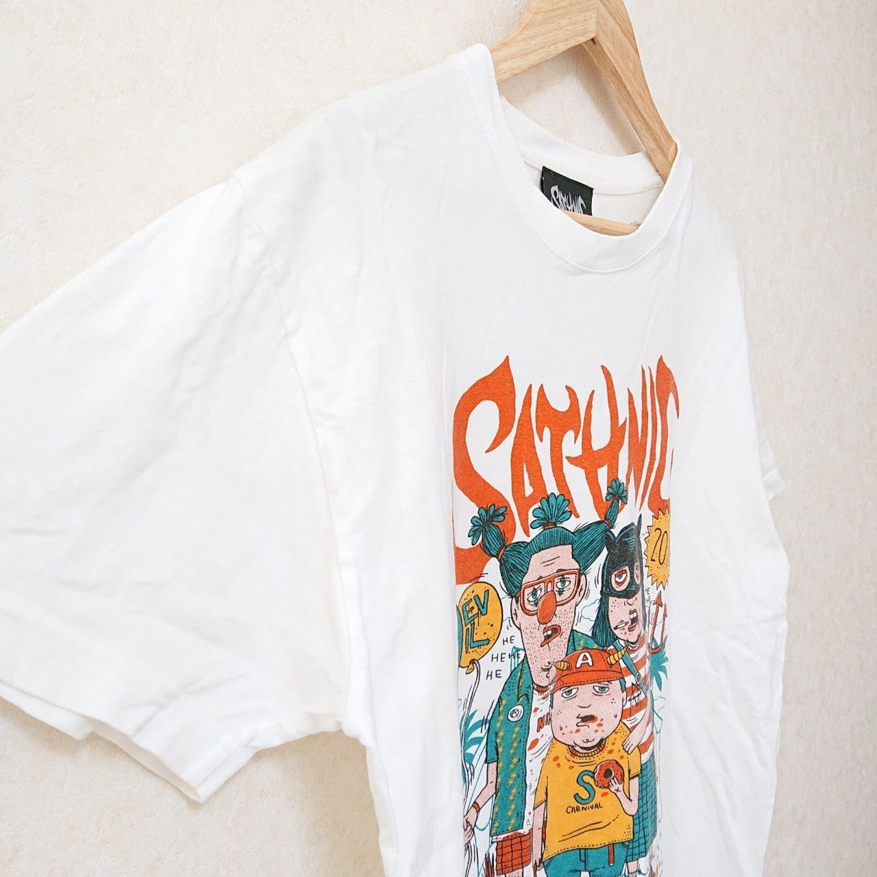 w^)b SATANIC CARNIVAL サタニックカーニバル 半袖 Tシャツ カットソー