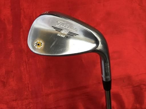 タイトリスト VOKEY SPIN MILLED SM7 ツアークロム 56°|14°F ウェッジ WG NS PRO MODUS3 TOUR120 フレックスS メンズ 男性用 右利き 右用 Dランク ゴルフクラブ