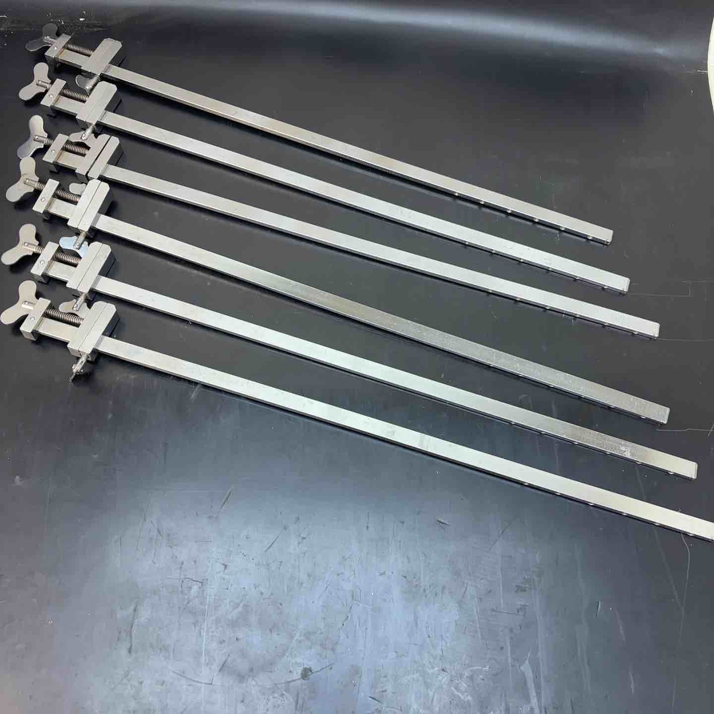 山崎製作所 YAMAZAKI ハタガネ はた金 全長約700mm 6本セット 岩槻店 HRDEVELOPMENT_JP