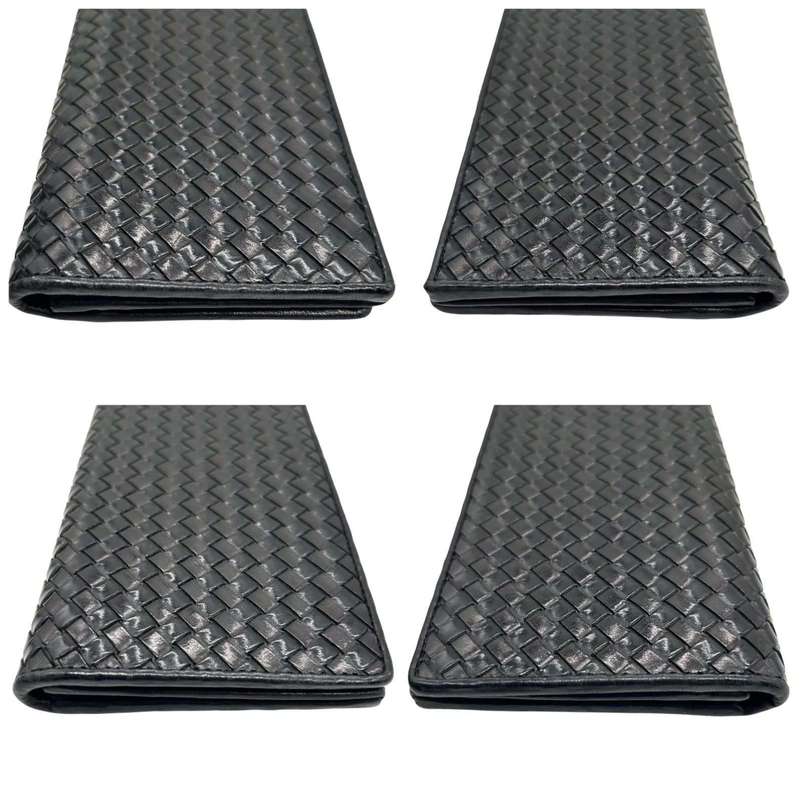 PaulSmith 長財布 二つ折り レザー イントレチャート 黒 1351 PaulSmith 長財布 二つ折り レザー イントレチャート 黒 1351