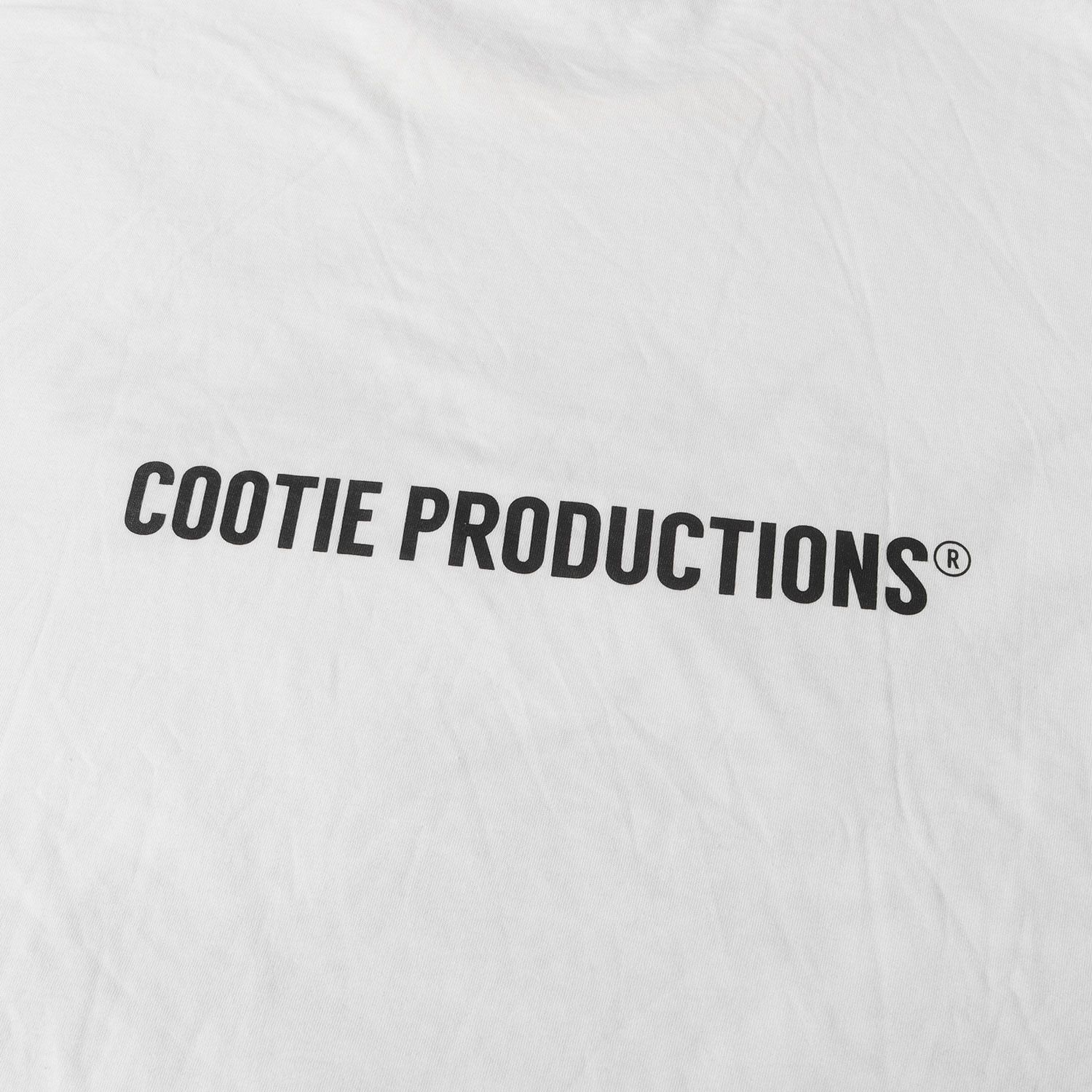 美品】COOTIE クーティー Tシャツ ホワイト 白 サイズ:L | 21SS 死神