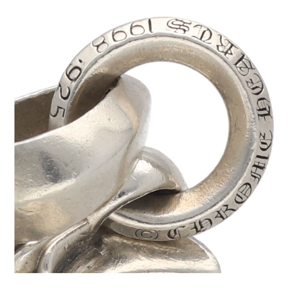 中古】 CHROME HEARTS クロムハーツ スモール CHクロス ハート