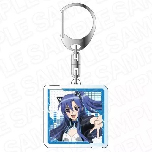 キャンペーン当選品　シンフォギア　翼の保留アクリルキーホルダー 中古】キーホルダー 風鳴翼(サイバーアイドルver.) アクリル