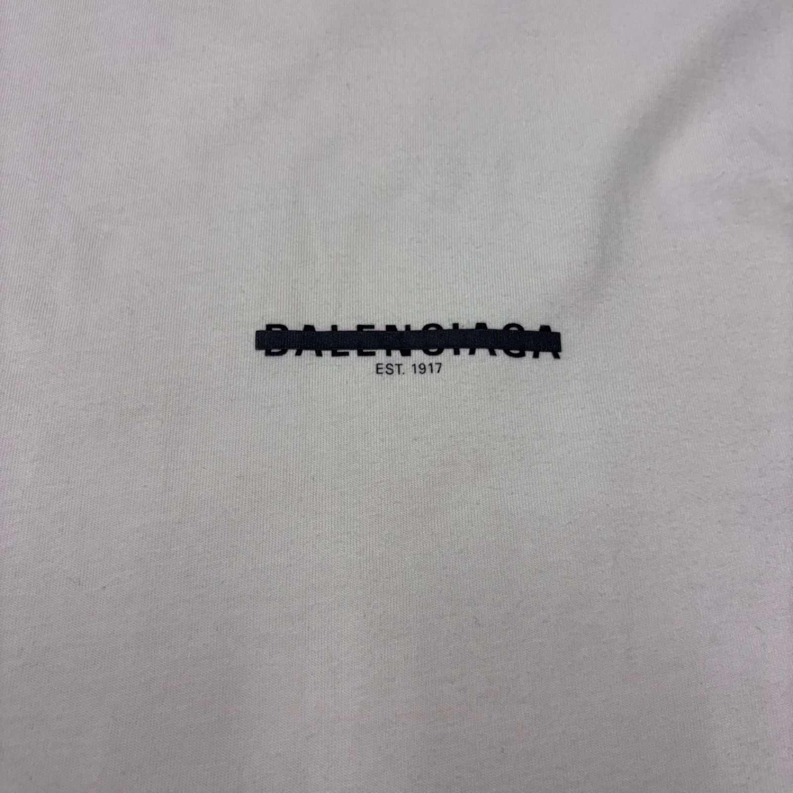 BALENCIAGA バレンシアガ ロゴプリントオーバーサイズTシャツ 694576