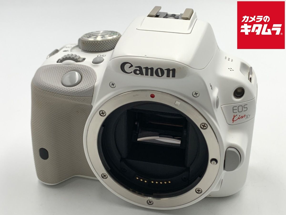 ミニマリズム 並品 キヤノン EOS kiss X7 ボディ ホワイト