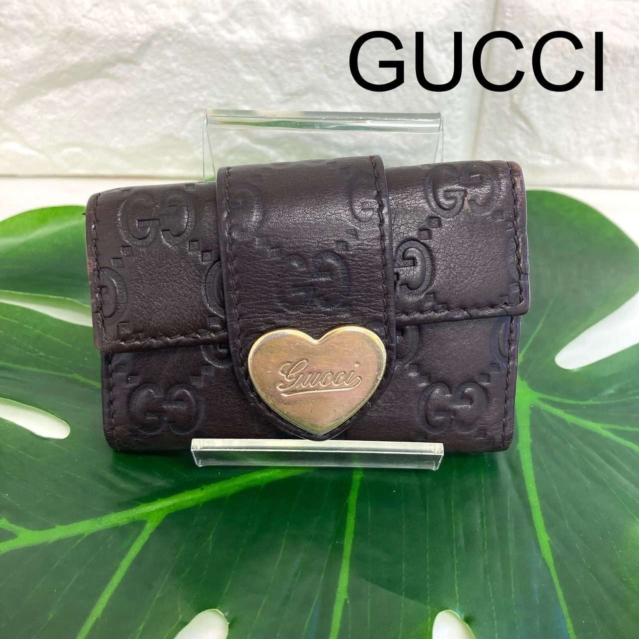 GUCCI グッチ グッチシマ 6連 キーケース IC-0009 - メルカリ