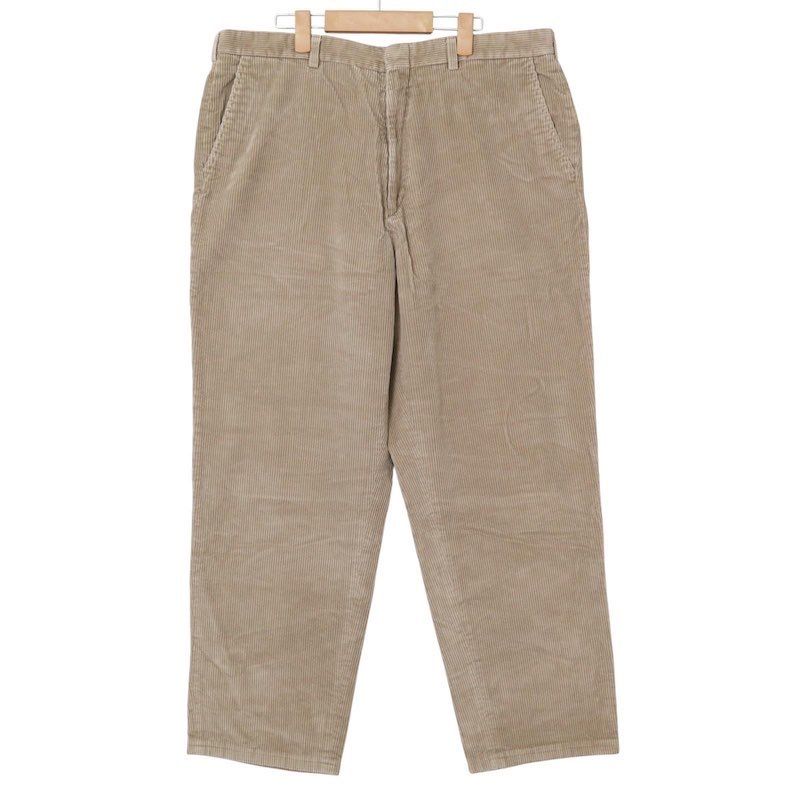 90 s Eddie Bauer エディーバウアー 4ポケット 太畝コーデュロイパンツ W38 カーキベージュ hpc-0082